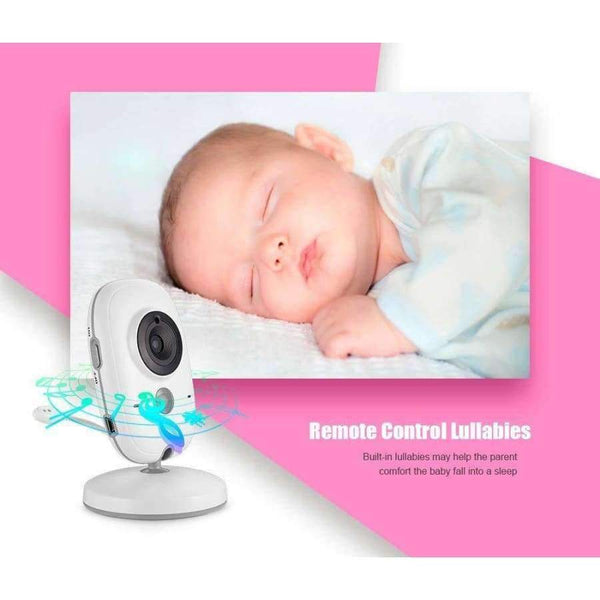 Planet Gates 3.2 inch Wireless Video Color Baby Monitor High Resolution Baby Nanny Security Camera Night Vision Temperature Monitoring