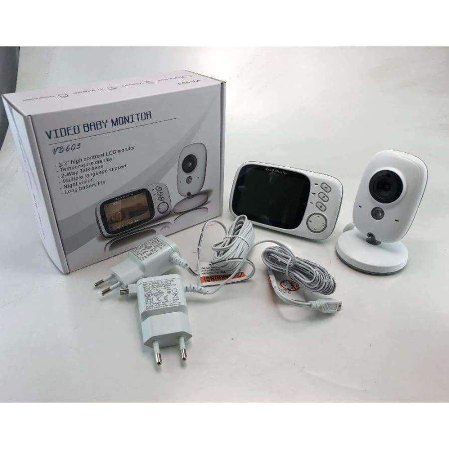 Planet Gates 3.2 inch Wireless Video Color Baby Monitor High Resolution Baby Nanny Security Camera Night Vision Temperature Monitoring