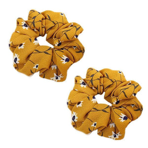 2 Pcs Scrunchie Gumka Do Wlosow Scrunchies Women Hair Accessories Femme Elastic Hair Bands Fashion Chouchou Schrunchies