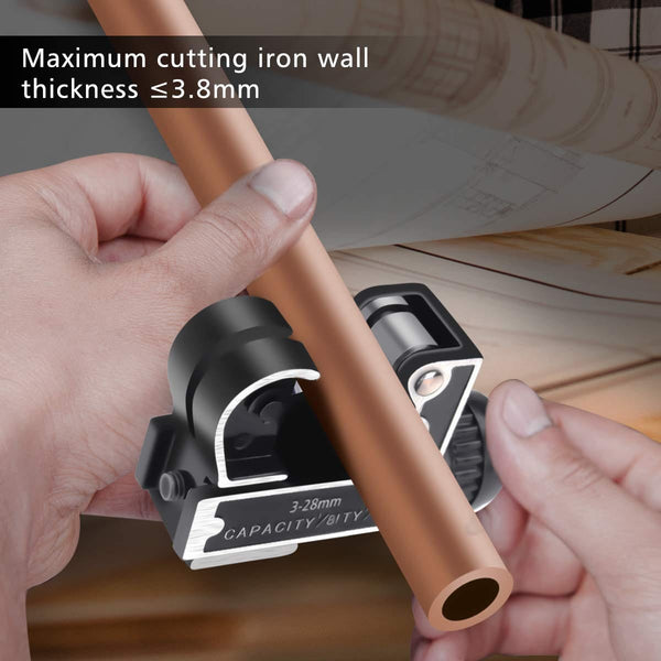 Planet Gates 3-28mm 1/8" To 1-1/8"  Steel Aluminum Brass Copper Tube Copper Pipe Cutter Cut Tool For Tube Pipe Cutting Tool