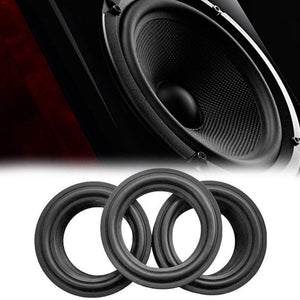 Planet Gates 3/4/5/6/6.5/8/10/12 inch Elastic Rubber Edge Ring For Speaker Repair soft Surround durable Edge Woofer Ring K7T7