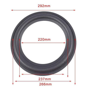 Planet Gates 3/4/5/6/6.5/8/10/12 inch Elastic Rubber Edge Ring For Speaker Repair soft Surround durable Edge Woofer Ring K7T7