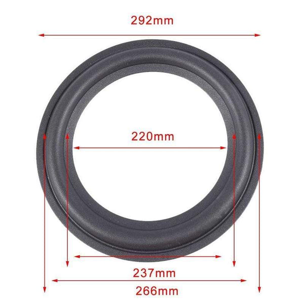 Planet Gates 3/4/5/6/6.5/8/10/12 inch Elastic Rubber Edge Ring For Speaker Repair soft Surround durable Edge Woofer Ring K7T7