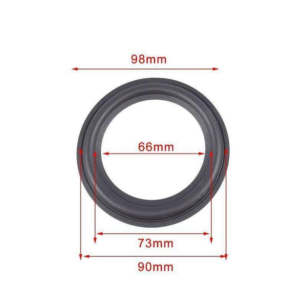 Planet Gates 3/4/5/6/6.5/8/10/12 inch Elastic Rubber Edge Ring For Speaker Repair soft Surround durable Edge Woofer Ring K7T7