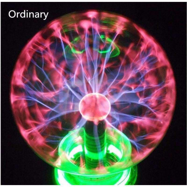 Planet Gates 3/4 /5/6/8 inch Crystal Plasma Ball Night Light Magic Glass Sphere Novelty Lightning ball Light Plasma Table Lamp Kids Xmas Gift