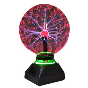 Planet Gates 3/4 /5/6/8 inch Crystal Plasma Ball Night Light Magic Glass Sphere Novelty Lightning ball Light Plasma Table Lamp Kids Xmas Gift