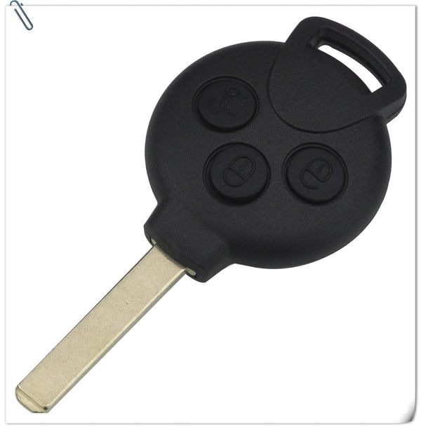 Planet Gates 3/4 Buttons Car Remote Key Fit for Mercedes-Benz Smart Smart For two 451 2007 2008 2009 2010 2011 2012 2013 433Mhz ID46