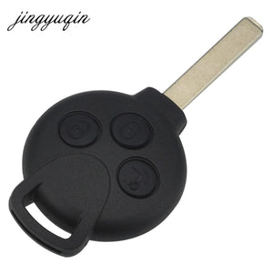 Planet Gates 3/4 Buttons Car Remote Key Fit for Mercedes-Benz Smart Smart For two 451 2007 2008 2009 2010 2011 2012 2013 433Mhz ID46