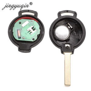 Planet Gates 3/4 Buttons Car Remote Key Fit for Mercedes-Benz Smart Smart For two 451 2007 2008 2009 2010 2011 2012 2013 433Mhz ID46
