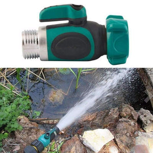 Planet Gates 3/4"  Convenient Garden Hose Faucet single Valve Splitter Friendly US Connector Garden Watering Supplies