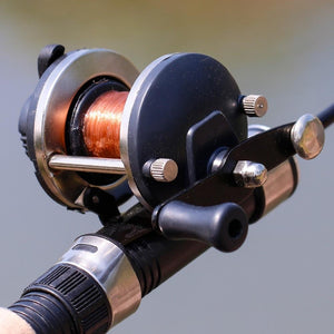 Planet Gates 3.5:1 Gear Ratio 3 Color Mini Trolling Reel Casting Ice Fishing Reel Baitcasting Reels Coil Come with 50M Nylon Line