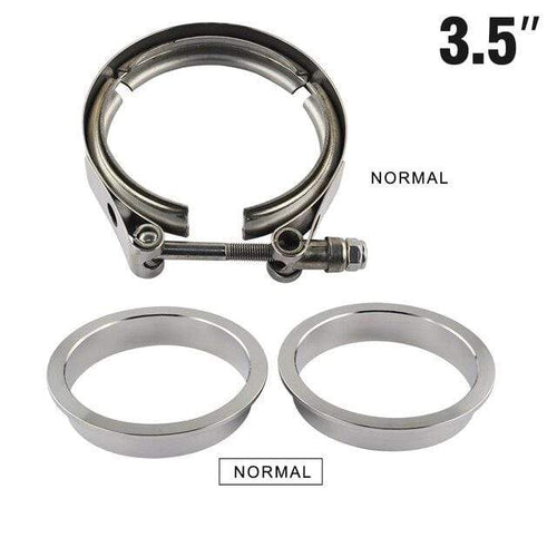 Planet Gates 3.5 Inch 2" 2.5" 3" 3.5" 4" Car Motocycle Steel Stainless Flange V band Exhaust Clamp V-Band 1.5 2 2.5 3 3.5 4 Inch Vband Clamps