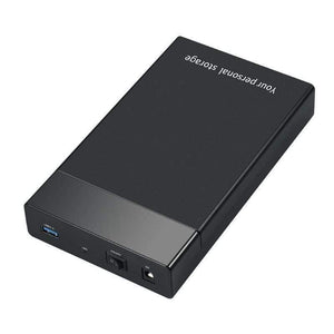 3.5 inch HDD Enclosure USB 3.0 to SATA III 6Gbps External Hard Drive Box SSD HDD Case Support 3.5/2.5" SATA Hard Disk Case