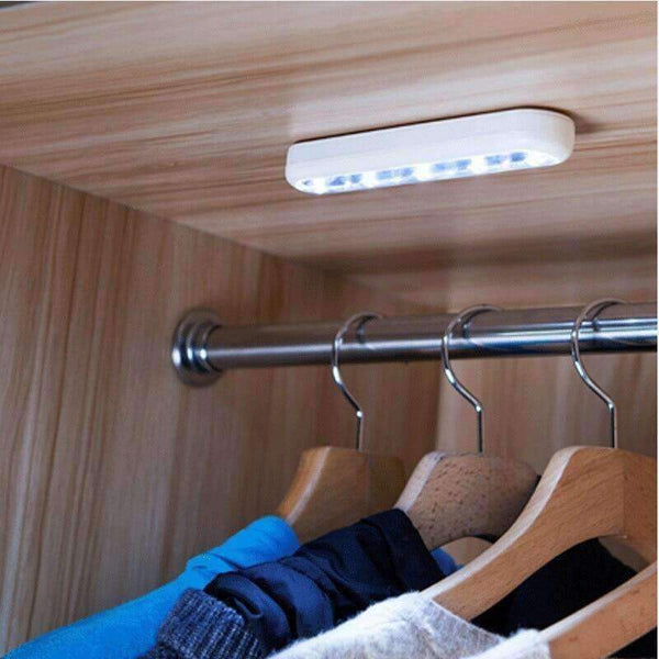 Planet Gates 3-5 led Touch Light Lamp Self-adhesive  Battery Powered LED Cordless Stick Tap Wardrobe night light bedroom closet ceiling