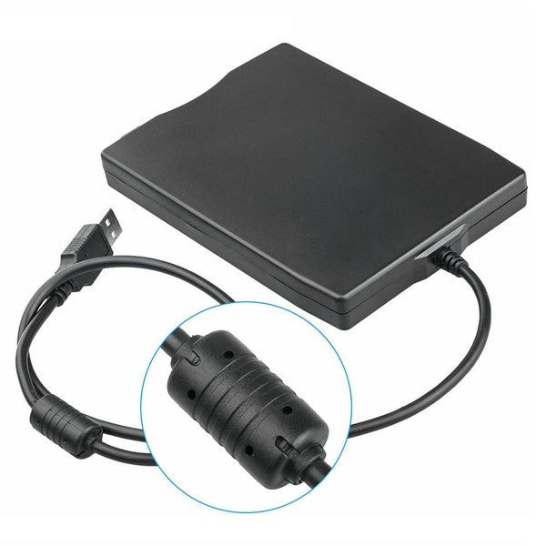 Planet Gates 3.55 inch Floppy Drive Portable 3.5 inch USB Mobile Floppy Disk Drive 1.44MB External Diskette FDD for Laptop Notebook computer