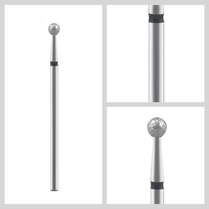 Planet Gates 3.5mm Diamond Nail Drill Milling Cutter Nail Art Drill Bit Cuticle Clean Cutter for Manicure Nail Files Electric Mills Burr Nail Tool