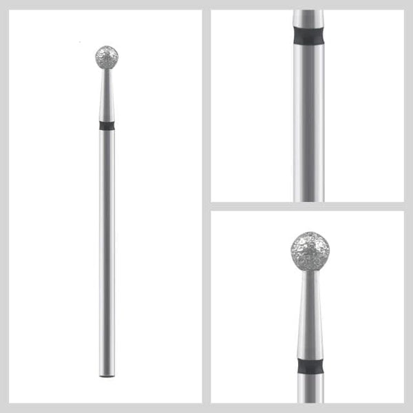 Planet Gates 3.5mm Diamond Nail Drill Milling Cutter Nail Art Drill Bit Cuticle Clean Cutter for Manicure Nail Files Electric Mills Burr Nail Tool