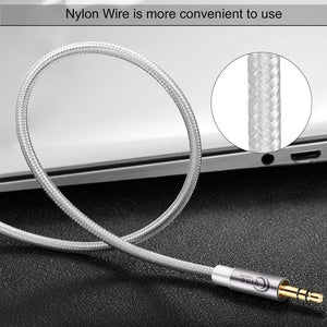 Planet Gates 3.5mm to 6.35mm Jack Adapter Gold Plated Aux Cable 1m 2m 3m for Amplifier CD Player Speaker 3.5 to 6.5 Male to Male Audio Cable