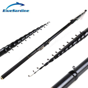 Planet Gates 3.6 m New Design Telescopic Fishing Rod Stream Hand Carbon Fiber Casting Lightweight Toughness Spinning Rods