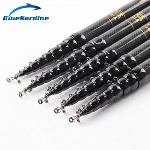 Planet Gates 3.6 m New Design Telescopic Fishing Rod Stream Hand Carbon Fiber Casting Lightweight Toughness Spinning Rods
