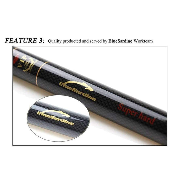 Planet Gates 3.6 m New Design Telescopic Fishing Rod Stream Hand Carbon Fiber Casting Lightweight Toughness Spinning Rods
