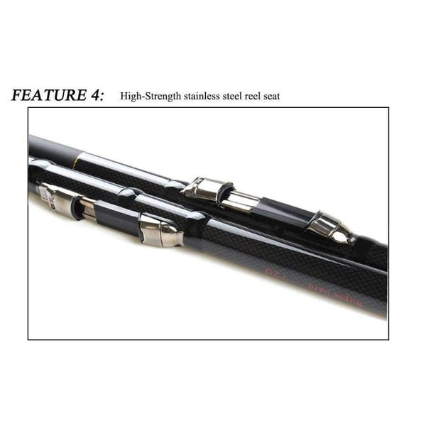 Planet Gates 3.6 m New Design Telescopic Fishing Rod Stream Hand Carbon Fiber Casting Lightweight Toughness Spinning Rods