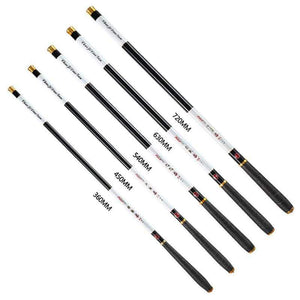 Planet Gates 3.6 m Ultralight SuperHard 3.6/4.5/5.4/6.3/7.2 Meters Stream Hand Pole Carbon Fiber Casting Telescopic Fishing Rods Fish Tackle