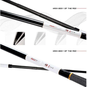 Planet Gates 3.6 m Ultralight SuperHard 3.6/4.5/5.4/6.3/7.2 Meters Stream Hand Pole Carbon Fiber Casting Telescopic Fishing Rods Fish Tackle