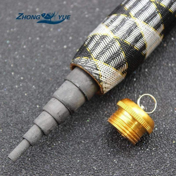 Planet Gates 3.6M-7.2M Carbon Fiber Telescopic Fishing Rod Super Hard Ultra Light Carp Fishing Pole Stream Fishing Rod Hooks Set