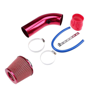 Planet Gates 3" 76mm Air Intake Kit Aluminum Admission Pipe With High Flow Air Filter Cold Air Inlet Duct , Mushroom Head