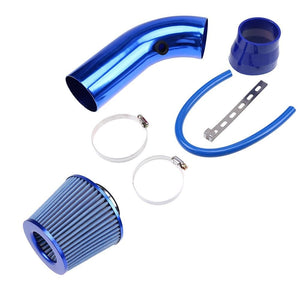 Planet Gates 3" 76mm Air Intake Kit Aluminum Admission Pipe With High Flow Air Filter Cold Air Inlet Duct , Mushroom Head