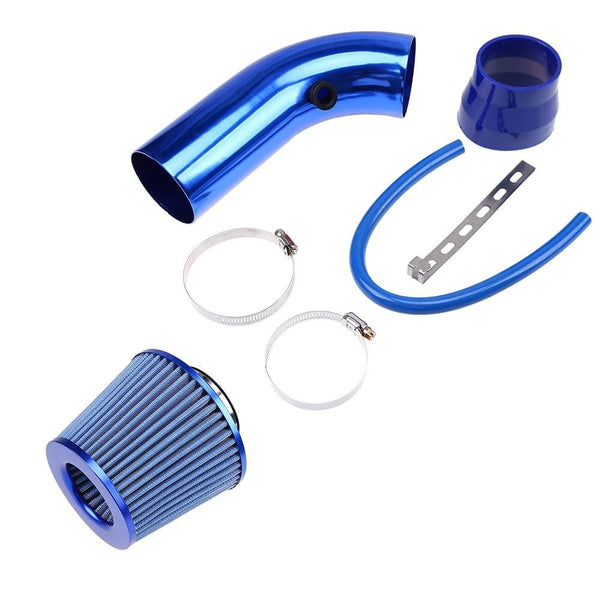 Planet Gates 3" 76mm Air Intake Kit Aluminum Admission Pipe With High Flow Air Filter Cold Air Inlet Duct , Mushroom Head