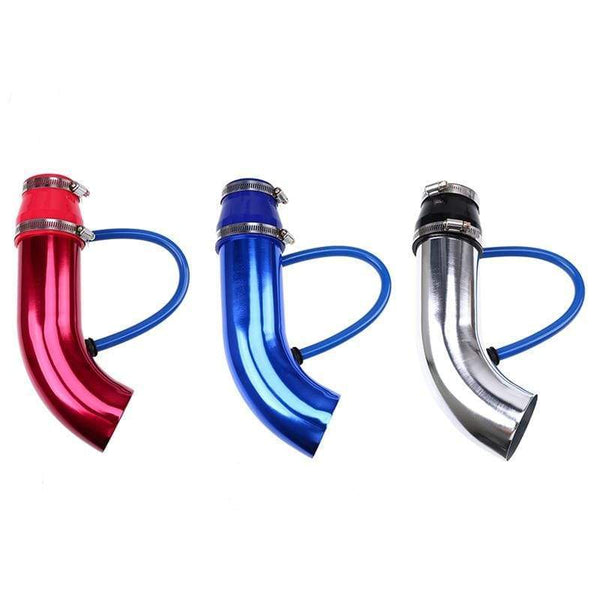 Planet Gates 3" 76mm Air Intake Kit Aluminum Admission Pipe With High Flow Air Filter Cold Air Inlet Duct , Mushroom Head