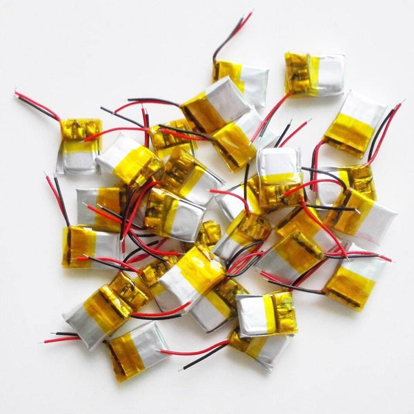 3.7V 30mAh 301012 Lithium Polymer Lipo Rechargeable Battery Li Ion Cells For MP3 Bluetooth Speaker