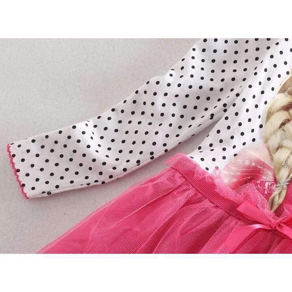 Planet Gates 3-8 Years Summer Baby Girl Dress Princess Vestidos Fever Anna Elsa  Dress Children Clothing For Kids Birthday Party Costume