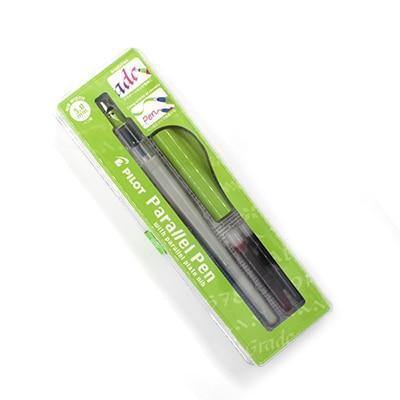 Planet Gates 3.8mm Green 1pc Pilot Parallel Calligraphy Pen Set 12 Colors Ink Refill Cartridge for Arabic Gothic design