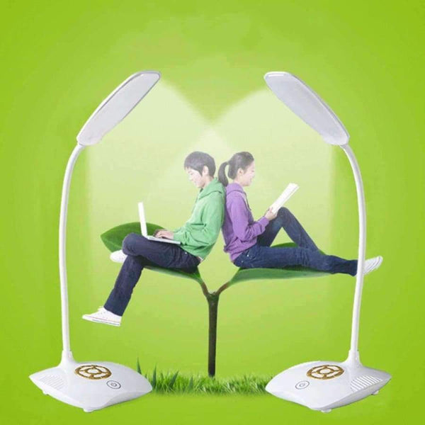 Planet Gates 3 Brightness Flexible Rechargeable Battery Book Lamps Dimmable USB LED Night Light Bedside Desktop Reading Desk Lamp Portable