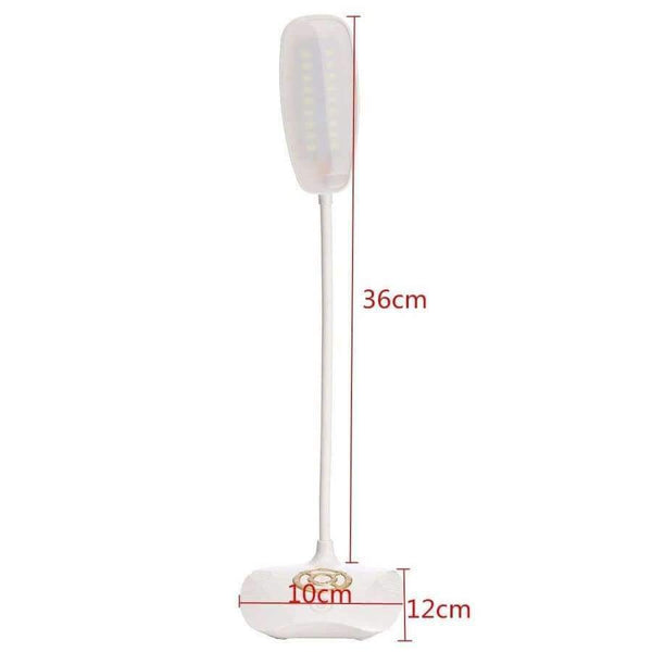 Planet Gates 3 Brightness Flexible Rechargeable Battery Book Lamps Dimmable USB LED Night Light Bedside Desktop Reading Desk Lamp Portable