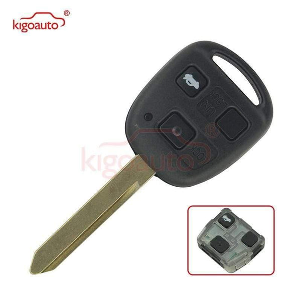 Planet Gates 3 button 434Mhz 4d 70 chip Toy47 remote key for Toyota YARIS COROLLA AVENSIS CAMRY kigoauto