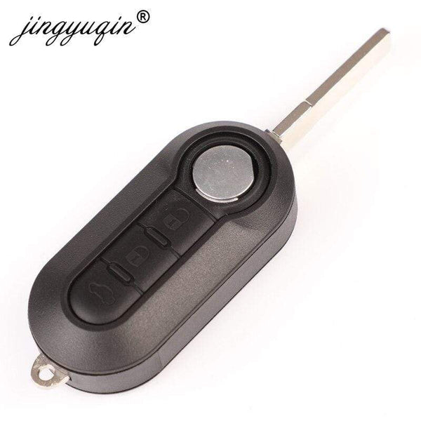 Planet Gates 3 Button Remote Flip Folding Key Fob Shell for Citroen Jumper Nemo Fit Peugeot Boxer Bipper 2008-2015 Replacement Case