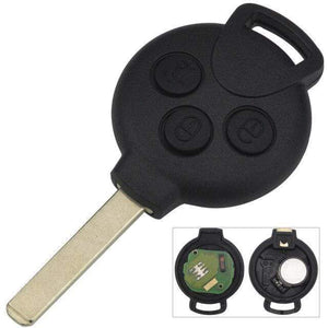 Planet Gates 3 Buttons 3/4 Buttons Car Remote Key Fit for Mercedes-Benz Smart Smart For two 451 2007 2008 2009 2010 2011 2012 2013 433Mhz ID46