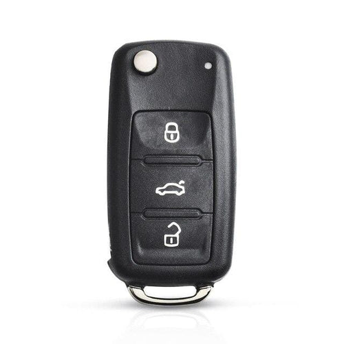 Planet Gates 3 BUTTONS 3 Button For VW VOLKSWAGEN Tiguan Golf Sagitar Polo MK6 Flip Fob Remote Folding Key Shell Uncut Blade