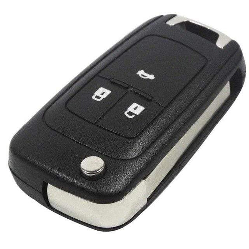 Planet Gates 3 Buttons Flip Folding Remote car Key Shell For Chevrolet Cruze Epica Lova Camaro Impala 2 3 4 5 Button HU100 Blade