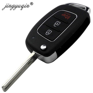 Planet Gates 3 Buttons Remote Car Key Case For Hyundai HB20 IX35 I45 SANTA FE Accent I40 I20 HY15/HY20/TOY40 Uncut Blade Fob shell