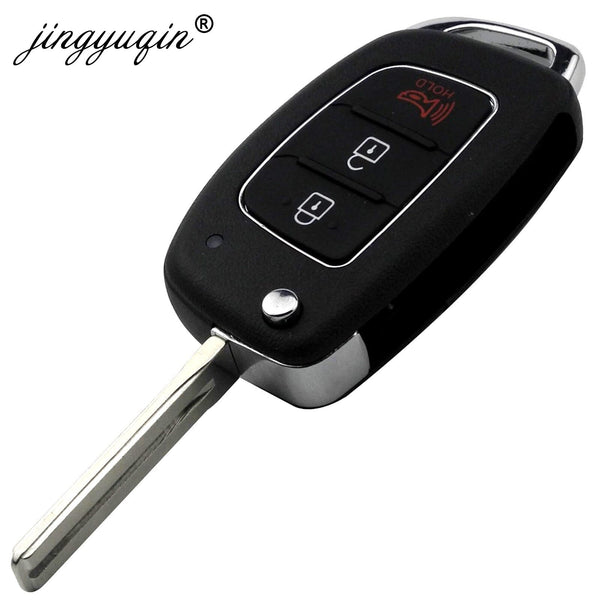 Planet Gates 3 Buttons Remote Car Key Case For Hyundai HB20 IX35 I45 SANTA FE Accent I40 I20 HY15/HY20/TOY40 Uncut Blade Fob shell