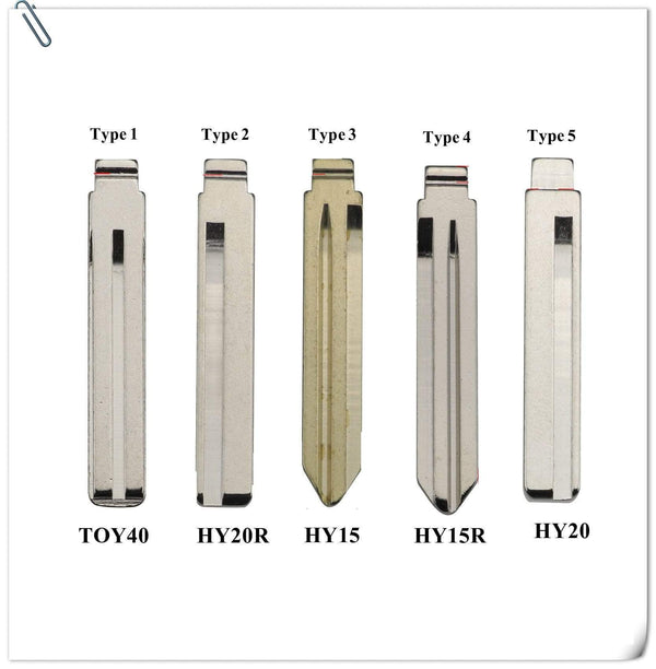 Planet Gates 3 Buttons Remote Car Key Case For Hyundai HB20 IX35 I45 SANTA FE Accent I40 I20 HY15/HY20/TOY40 Uncut Blade Fob shell