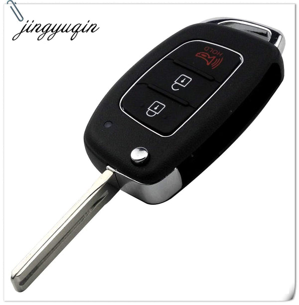 Planet Gates 3 Buttons Remote Car Key Case For Hyundai HB20 IX35 I45 SANTA FE Accent I40 I20 HY15/HY20/TOY40 Uncut Blade Fob shell