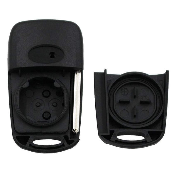 Planet Gates 3 Buttons Replacement blank Flip Remote Key Shell case fob for Hyundai I30/IX35 I20 IX20