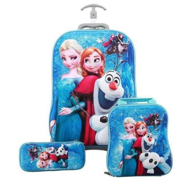 Planet Gates 3 Children Travel Trolley Bag Student Trolley Case Cute Kids Suitcase Boy Girl Cartoon Bag Pencil Box Children Gift