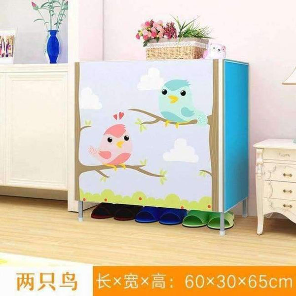 Planet Gates 3 / China 3 Tier Shoe Rack Nonwovens Easy to install Shoe cabinet Shelf Storage Organizer Stand Holder Space Saving home Furniture